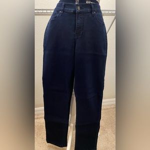New York & Company dark wash skinny jeans